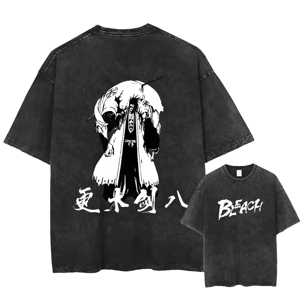 The Unstoppable Beast Kenpachi Zaraki from Bleach Oversized Tees