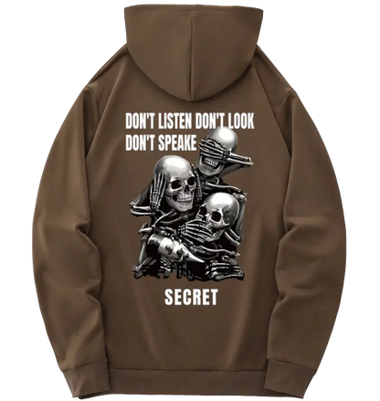 Secret Society Skull Hoodie