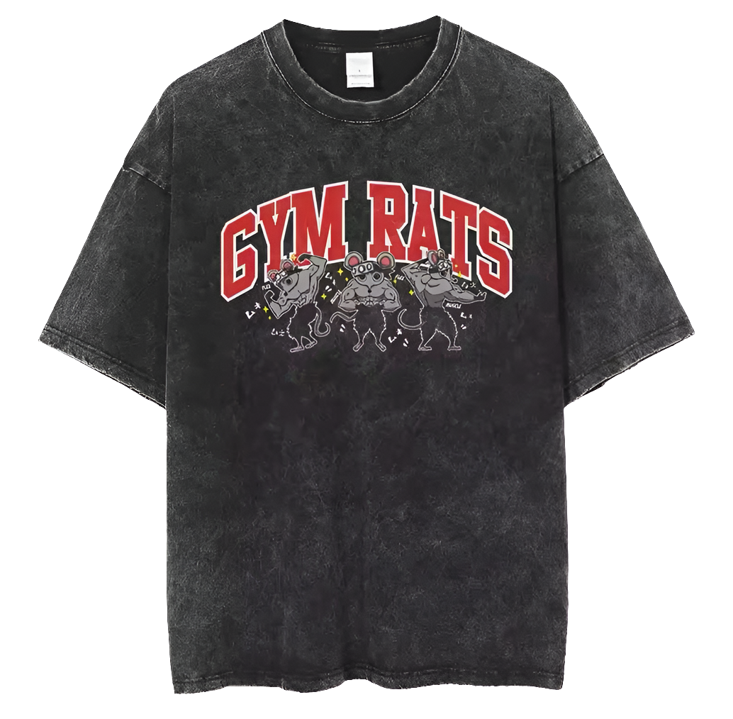 Gym Rats from Demon Slayer Oversized Tee