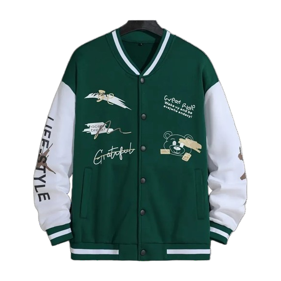 Bear-y Cool Varsity Jacket