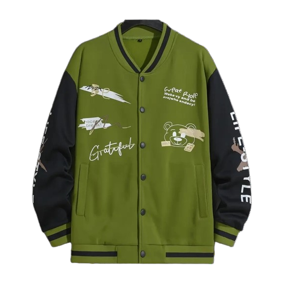 Bear-y Cool Varsity Jacket