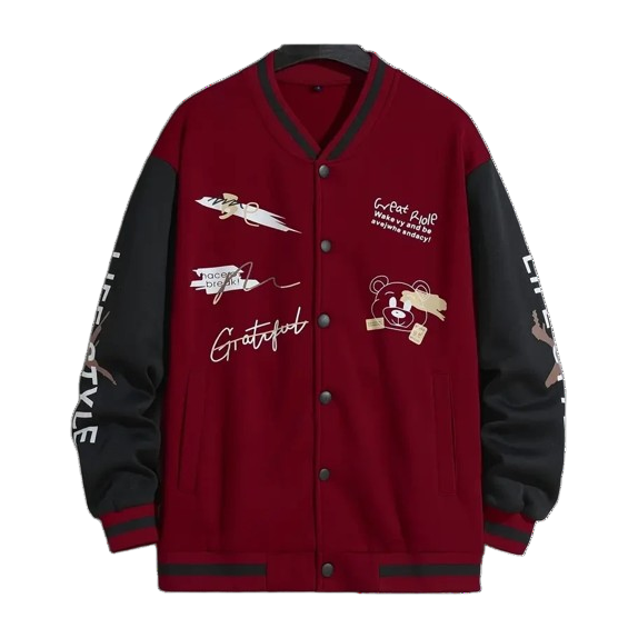Bear-y Cool Varsity Jacket
