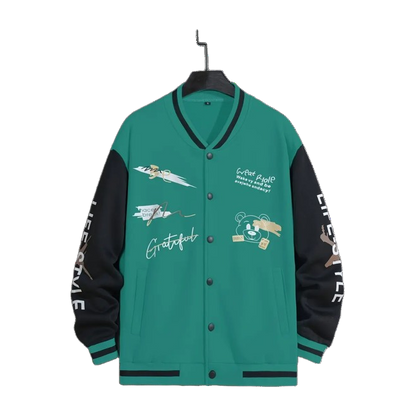 Bear-y Cool Varsity Jacket