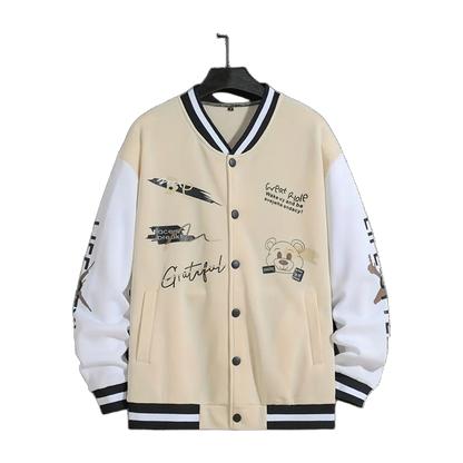 Bear-y Cool Varsity Jacket