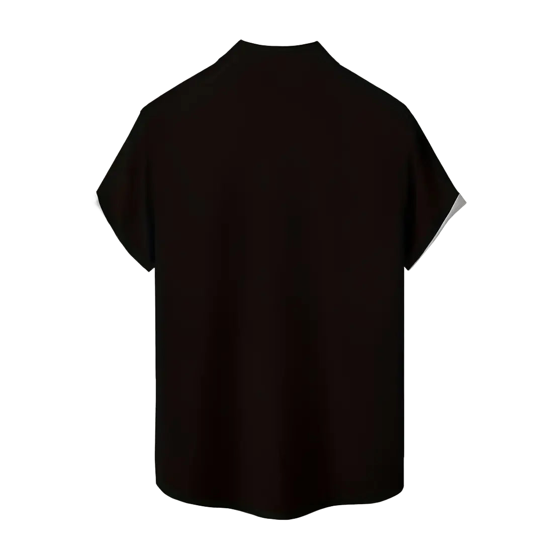 Black & Gold Mudcloth Pattern Shirt