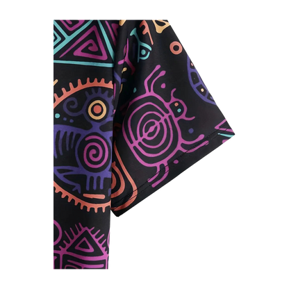 Neon Ancestral Doodle Shirt