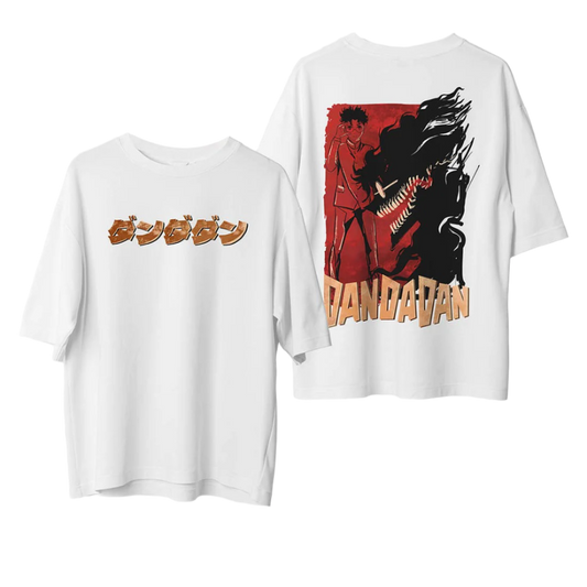 The Hero You Didn’t Expect Okarun Oversized Tees