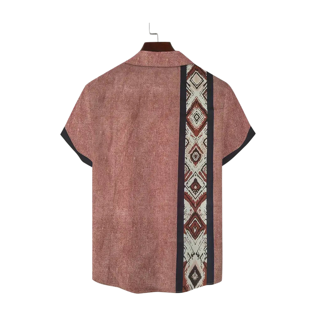 Desert Sun Geo-Panel Camp Shirt