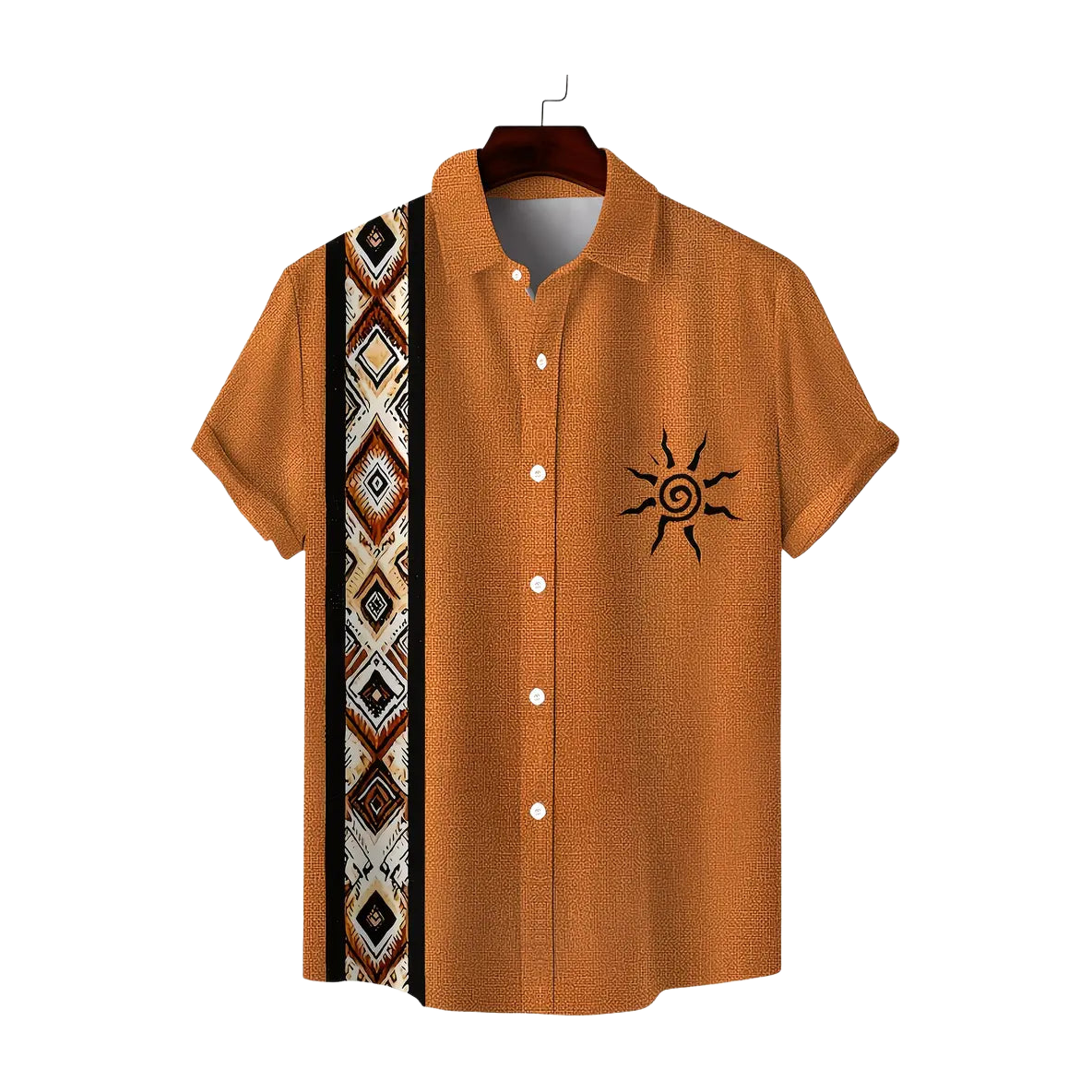 Desert Sun Geo-Panel Camp Shirt