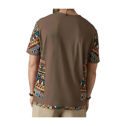 Earth Tone Tribe Sleeve Tee