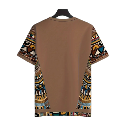 Earth Tone Tribe Sleeve Tee