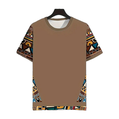 Earth Tone Tribe Sleeve Tee
