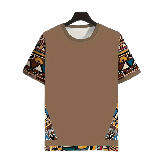 Earth Tone Tribe Sleeve Tee