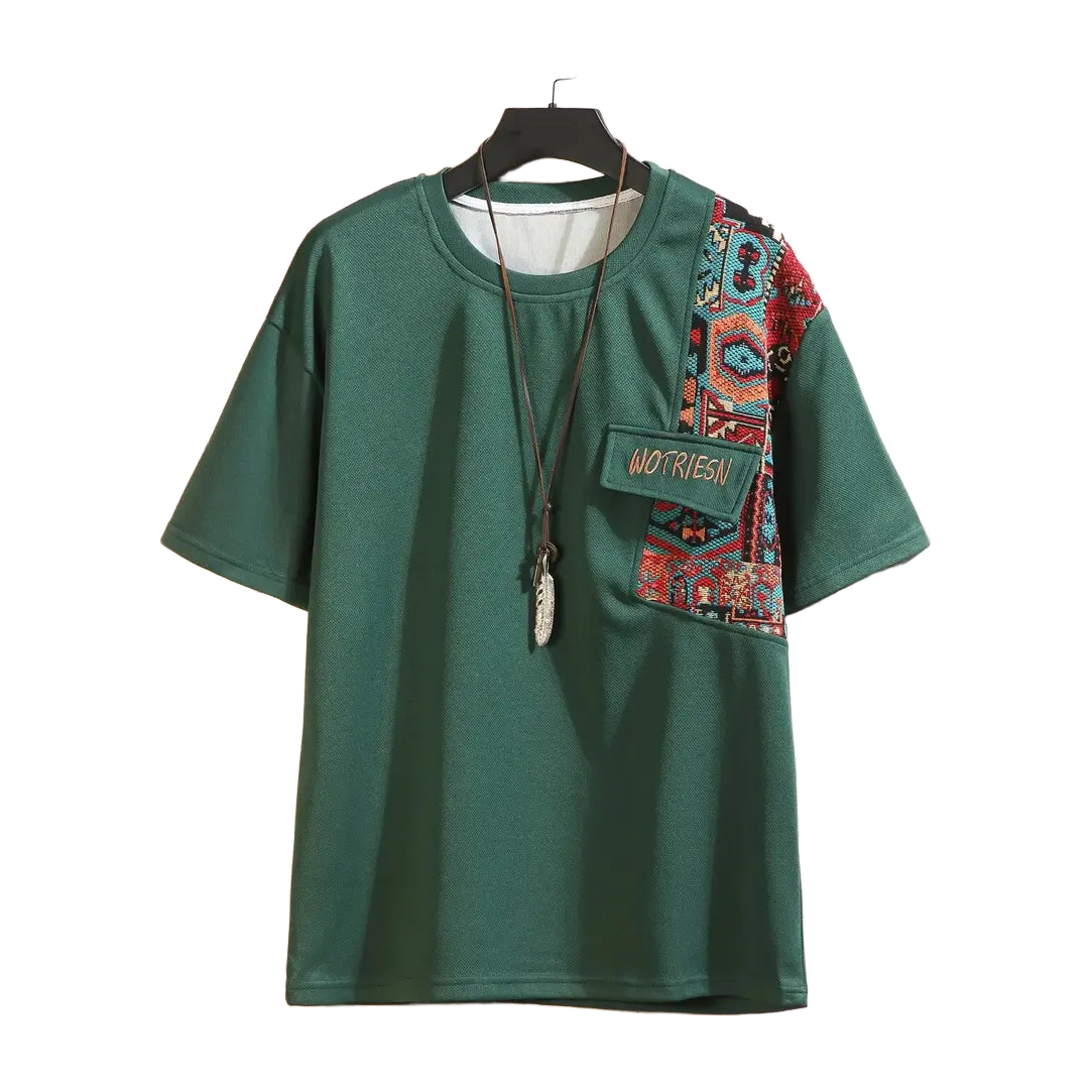 Forest Geo-Pocket Tee