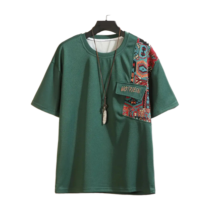 Forest Geo-Pocket Tee