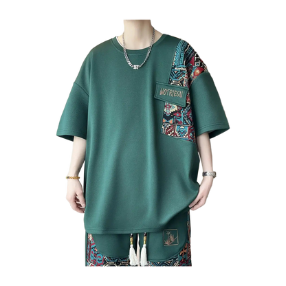 Forest Geo-Pocket Tee