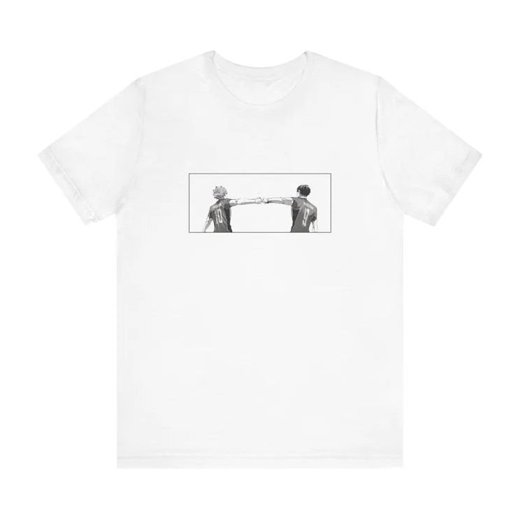 Haikyuu Kageyama Hinata Fist Bump T Shirt