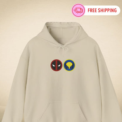 Unbreakable Bond: Deadpool & Wolverine Hoodie