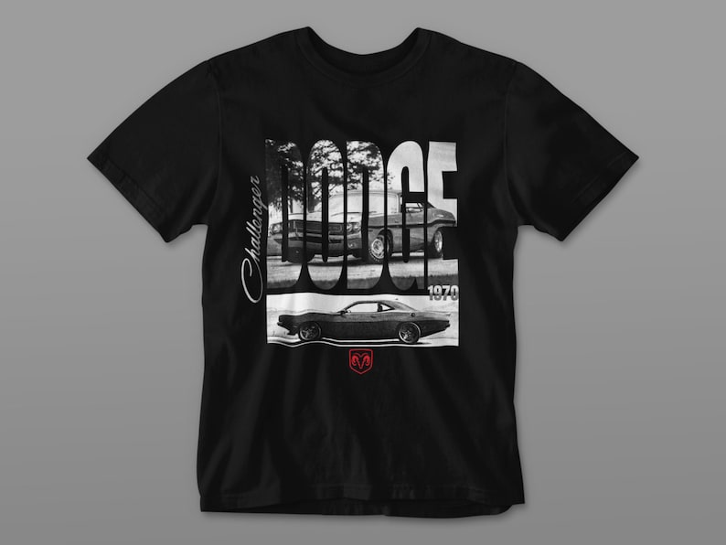 A Roar of American Muscle, Dodge Challenger T-shirt