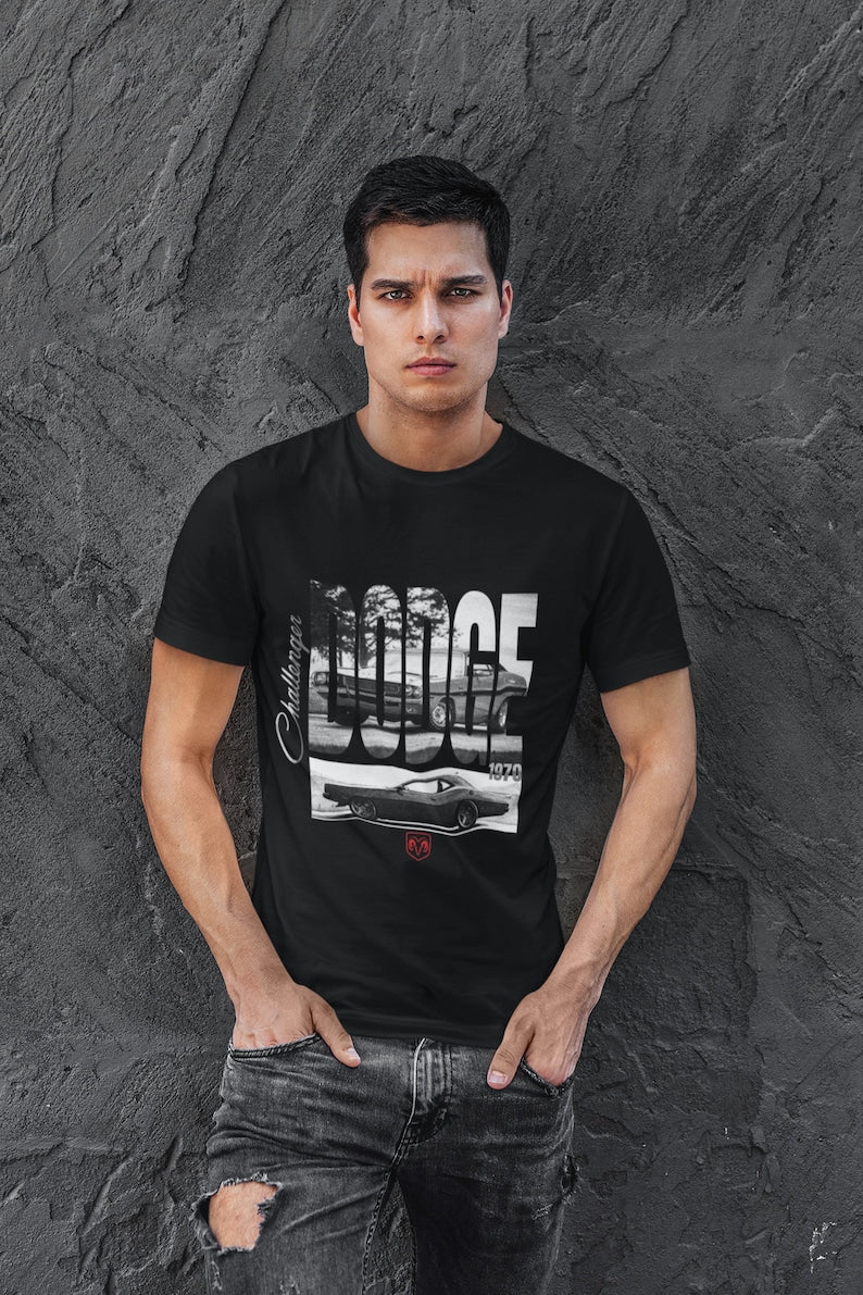 A Roar of American Muscle, Dodge Challenger T-shirt