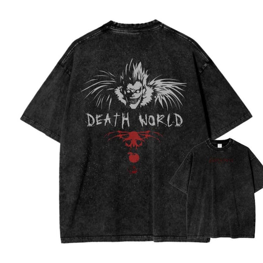 Step into the World of Death Note with the Book of Fate Oversized Tee