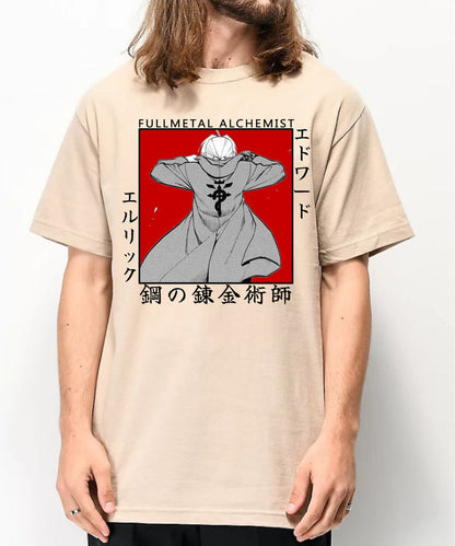 Edward Elric's Journey Fullmetal Alchemist Tee