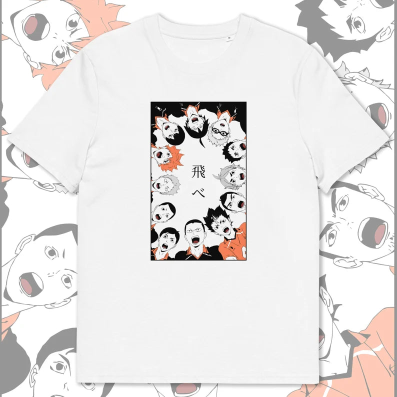 Fly High. | UNISEX ANIME T-SHIRT