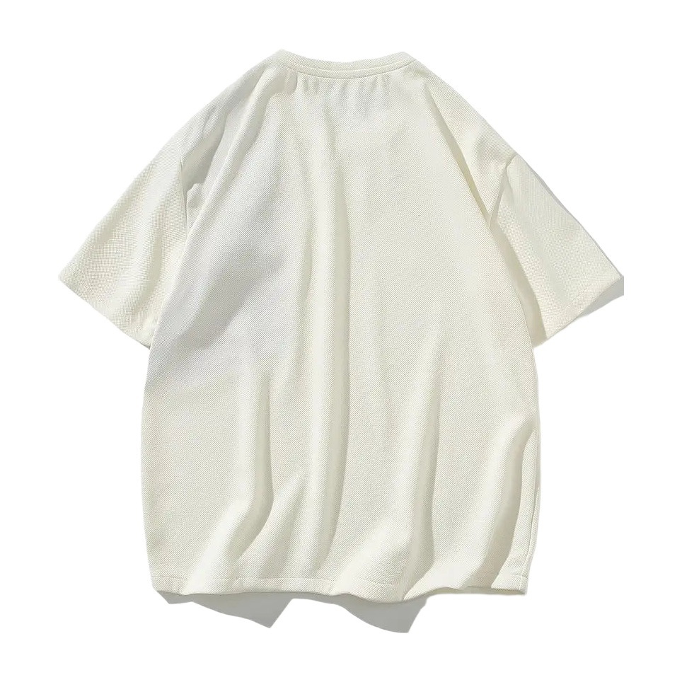 Ivory Geo-Pocket Tee