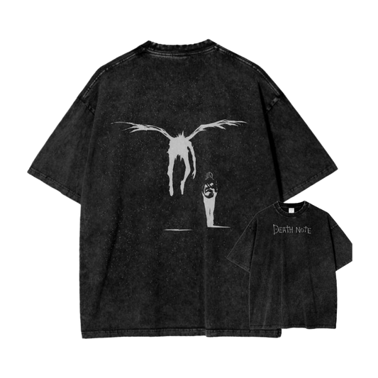 Merge Genius and Mischief with L & Ryuk’s Dynamic Duo Oversized Tee