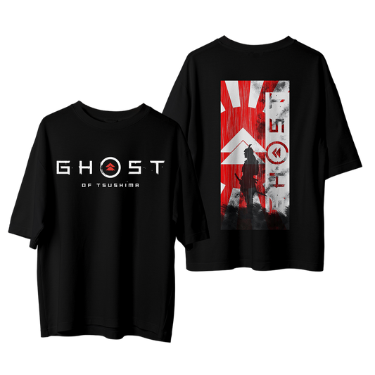 Jin Sakai: The Ghost Rises - Ghost of Tsushima Oversized Tees