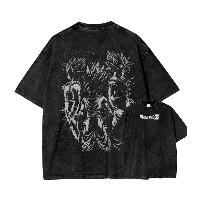 Power with the Ultimate Dragon Ball Z Oversized Tee