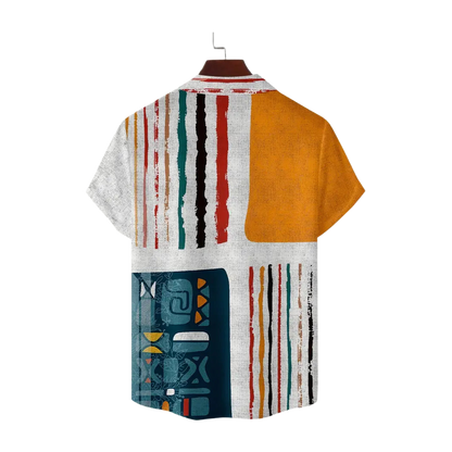 Primary Patchwork Art Shirt