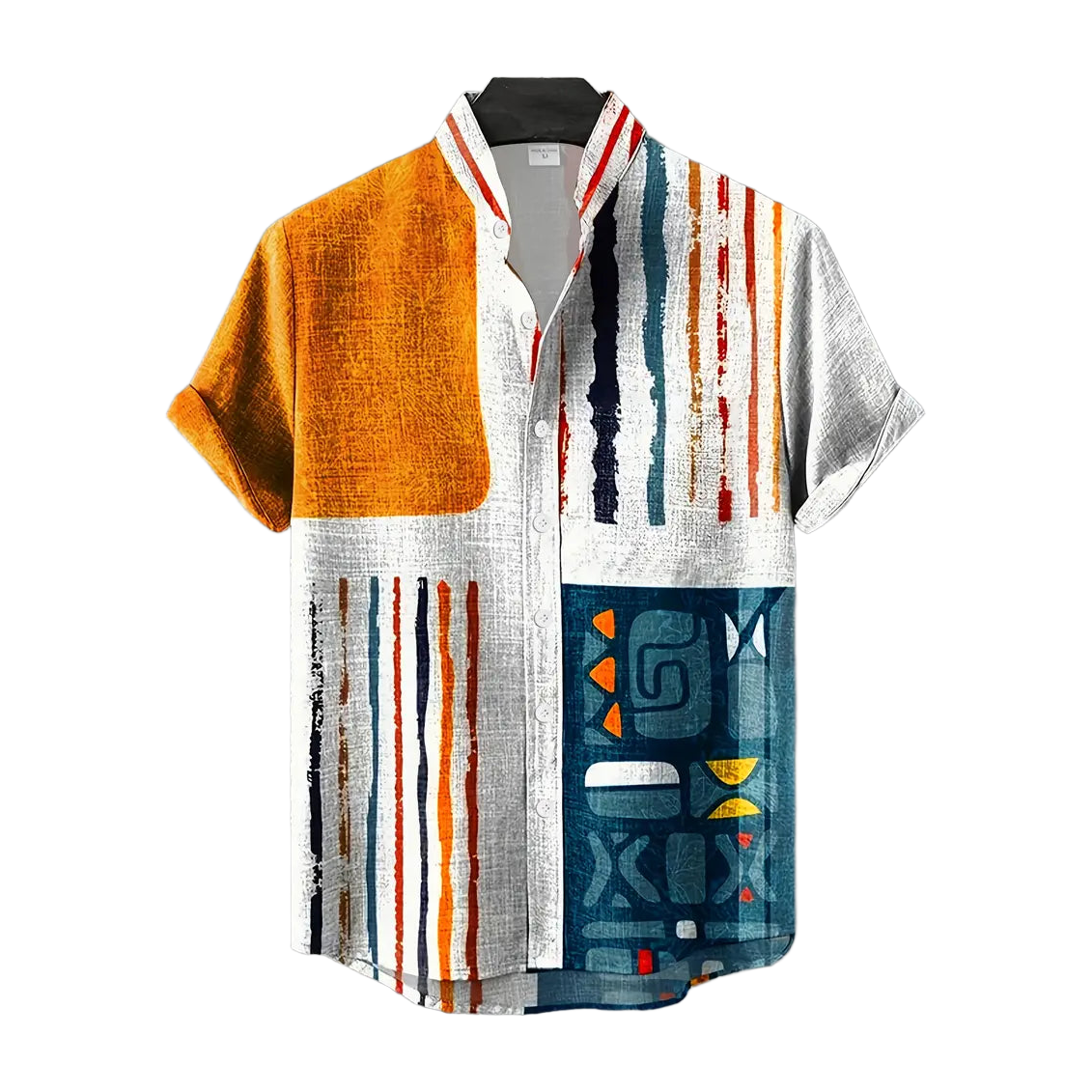 Primary Patchwork Art Shirt