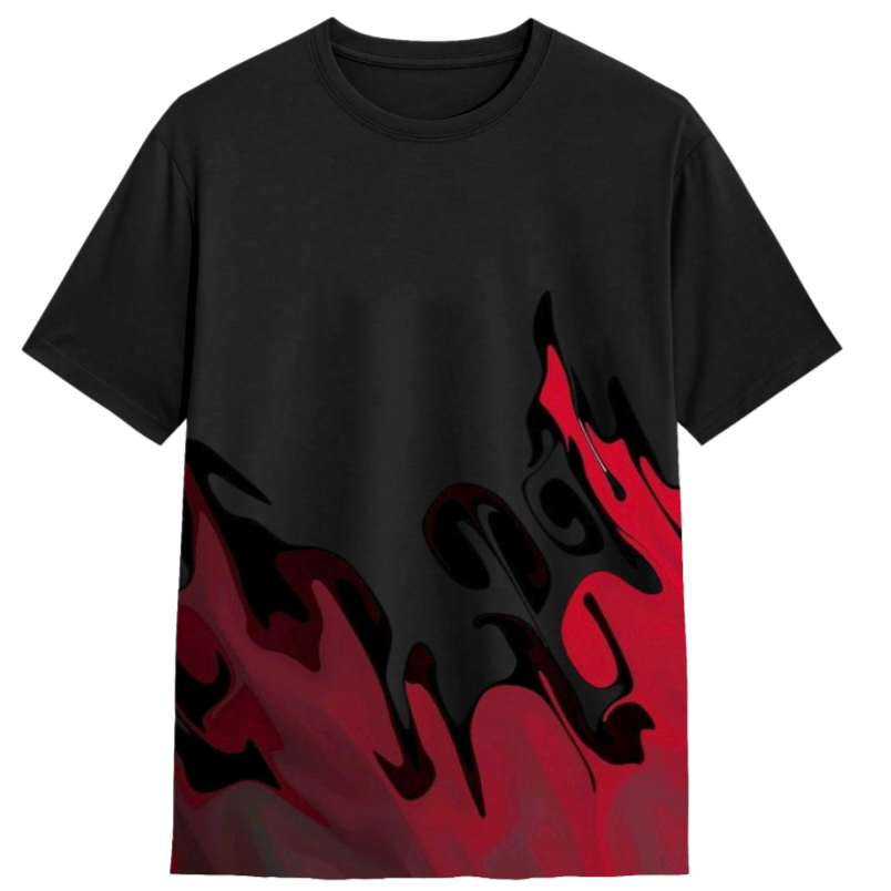 Blood Fire Oversized tees