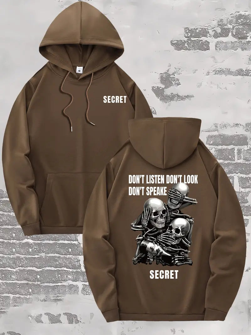 Secret Society Skull Hoodie