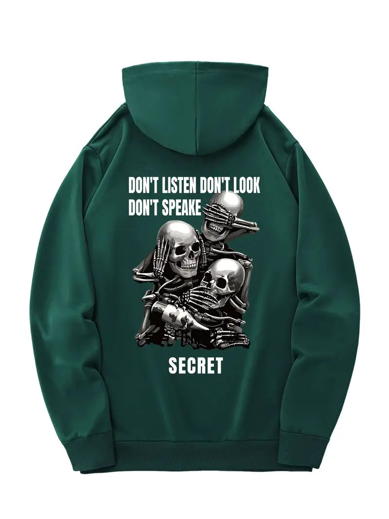 Secret Society Skull Hoodie