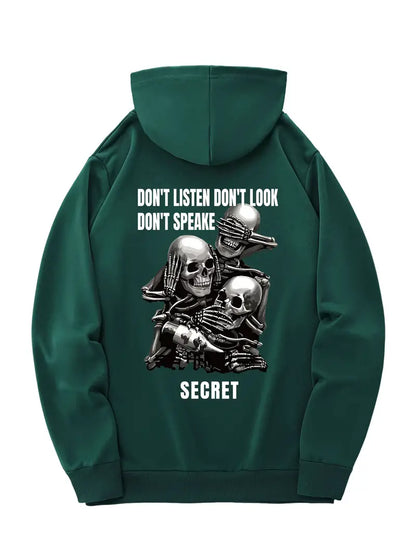 Secret Society Skull Hoodie