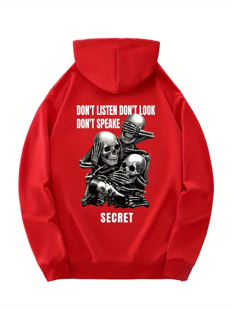 Secret Society Skull Hoodie