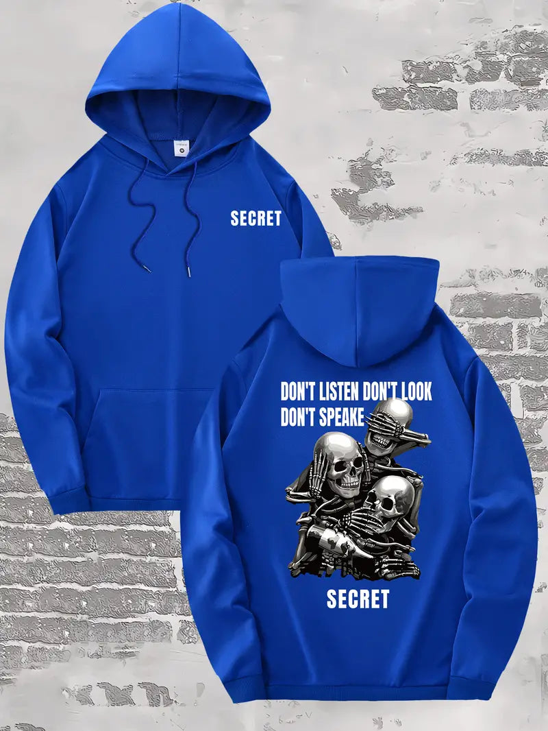 Secret Society Skull Hoodie