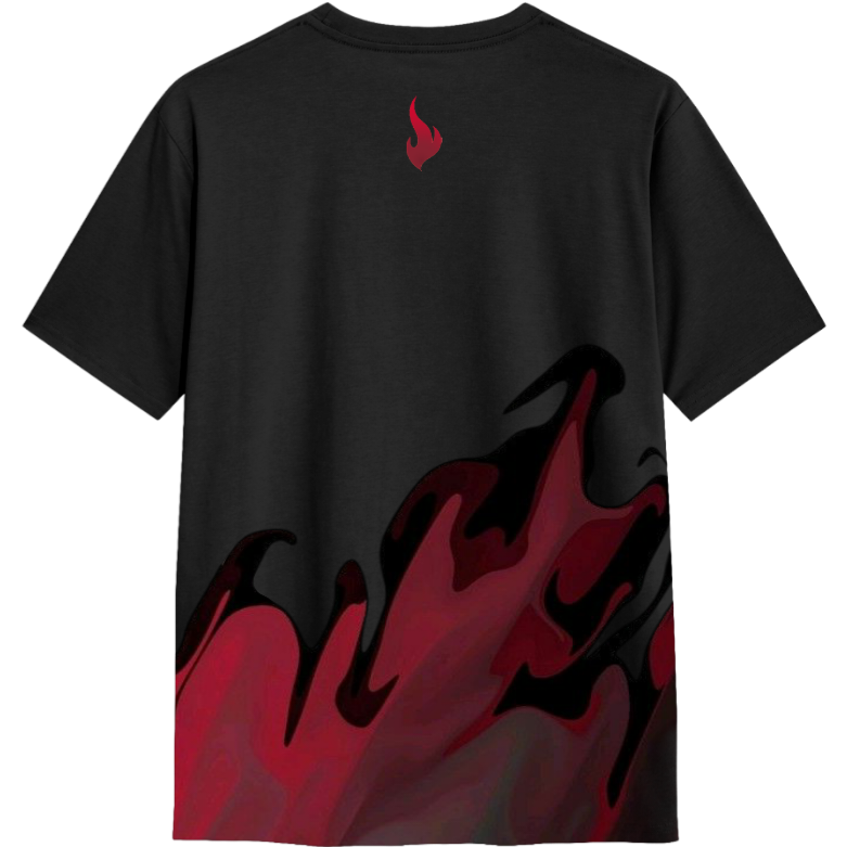 Blood Fire Oversized tees