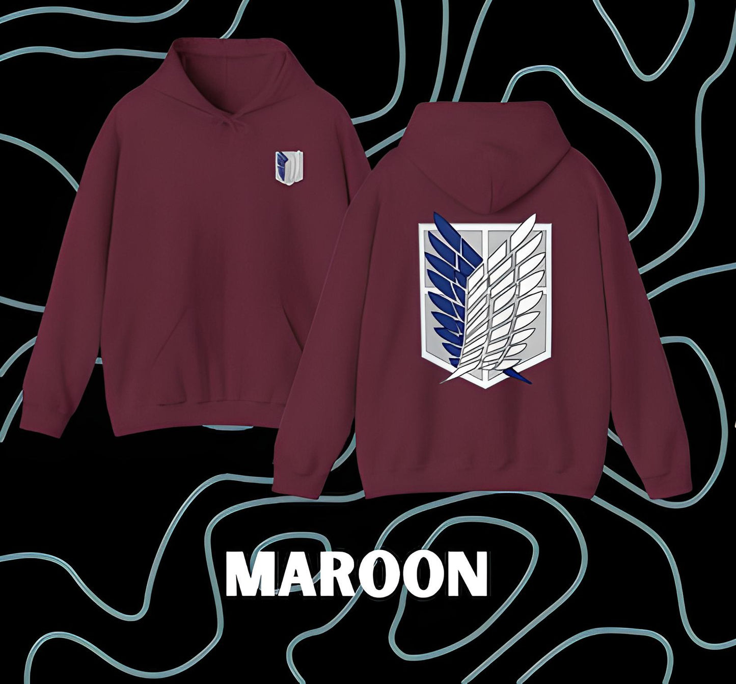 Attack on Titan Wings of Freedom Hoodie