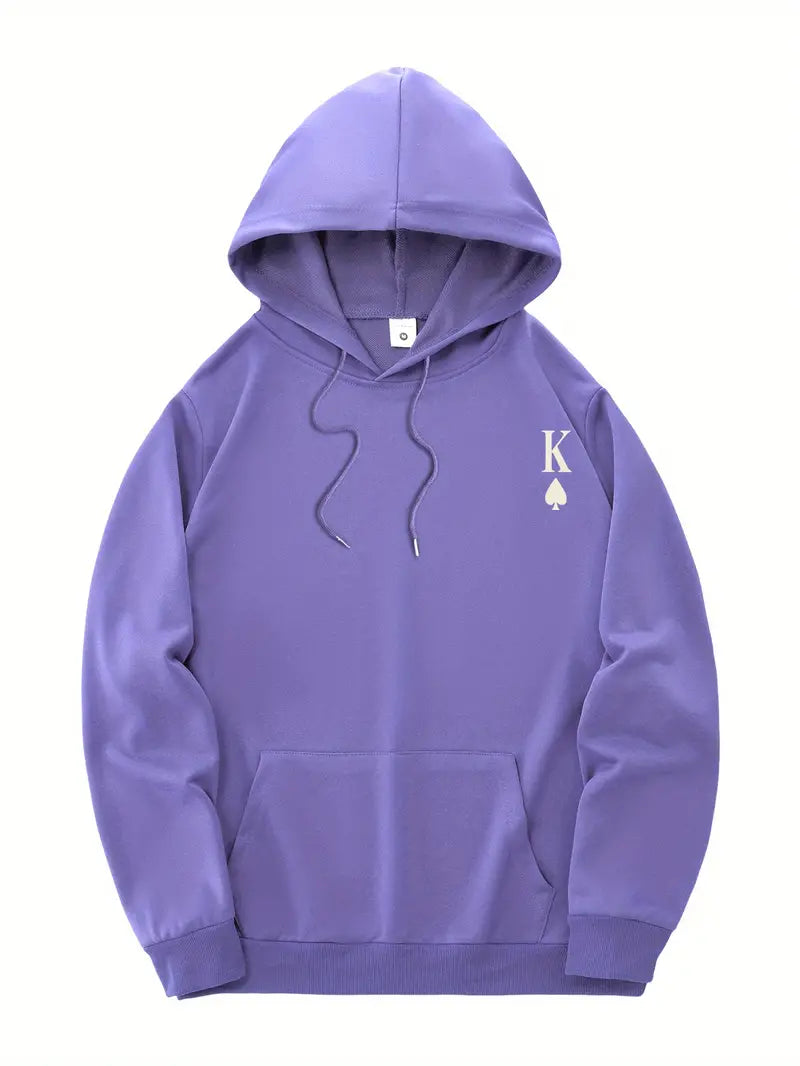 Royal Flush of Style: King of Spades Hoodie