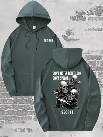 Secret Society Skull Hoodie