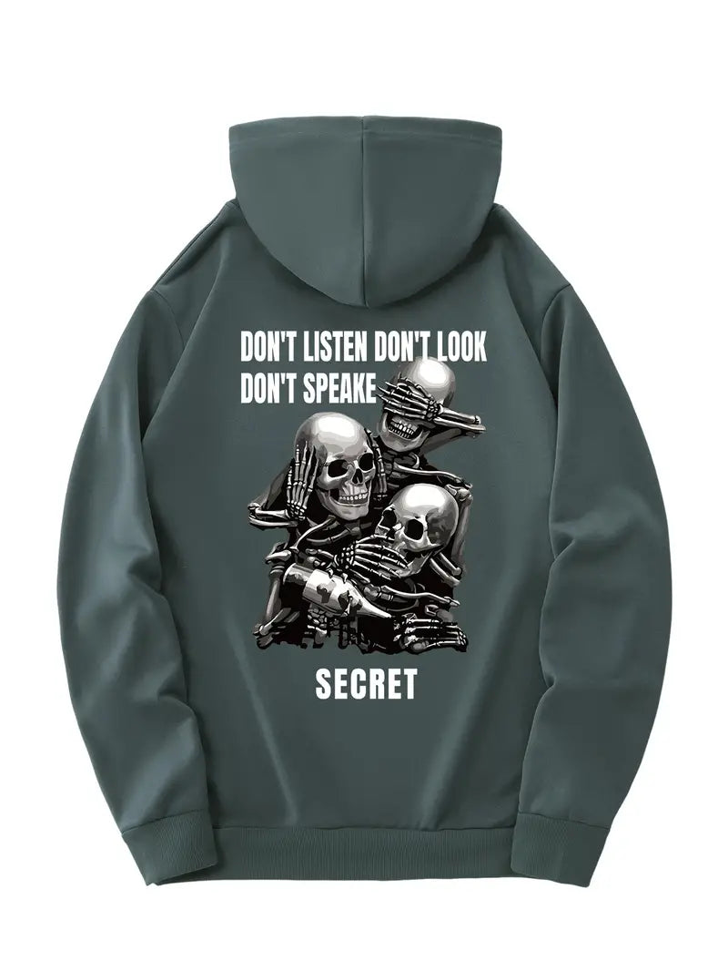 Secret Society Skull Hoodie