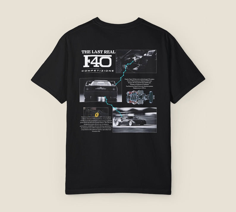 A Legend Reborn, Ferrari F40 Tshirt