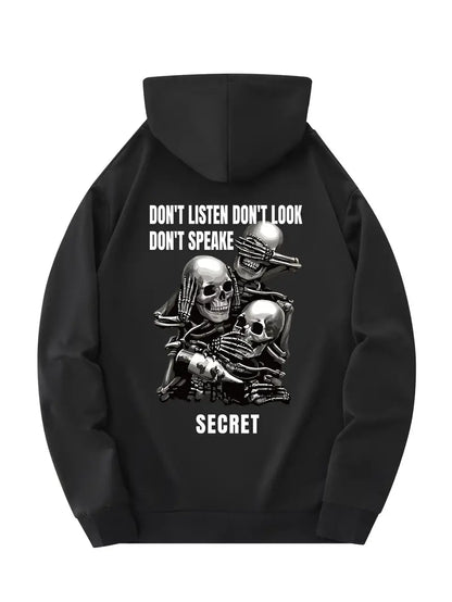 Secret Society Skull Hoodie