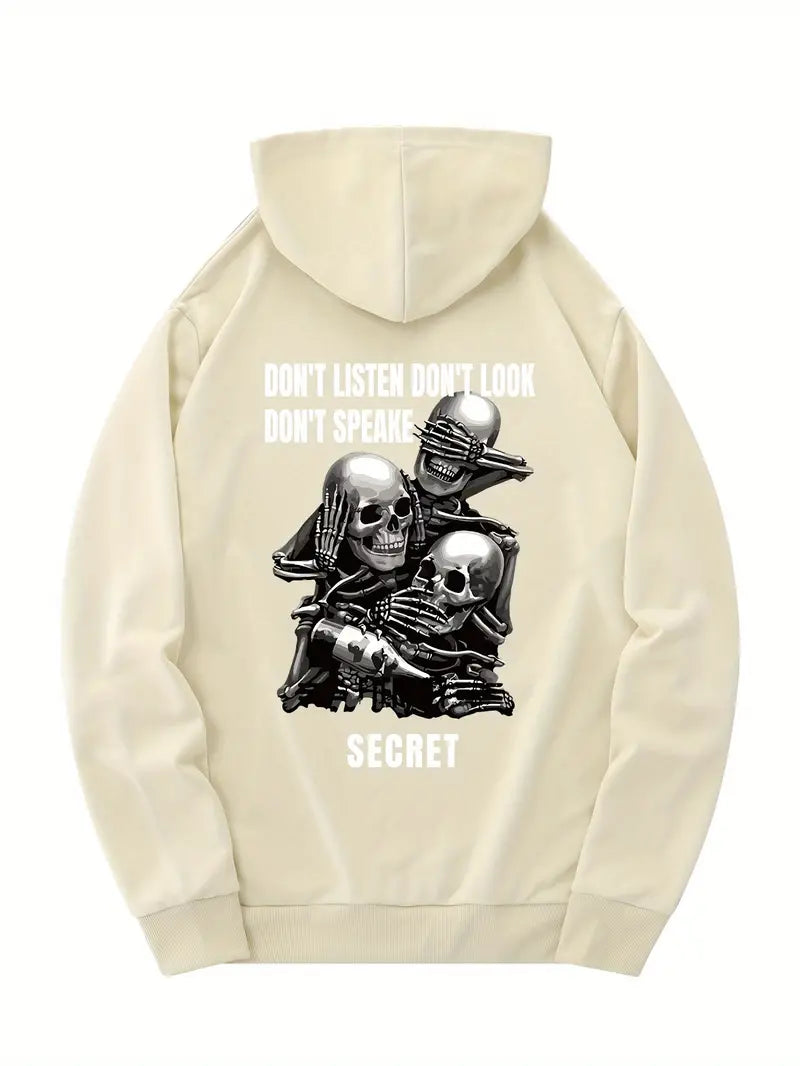 Secret Society Skull Hoodie