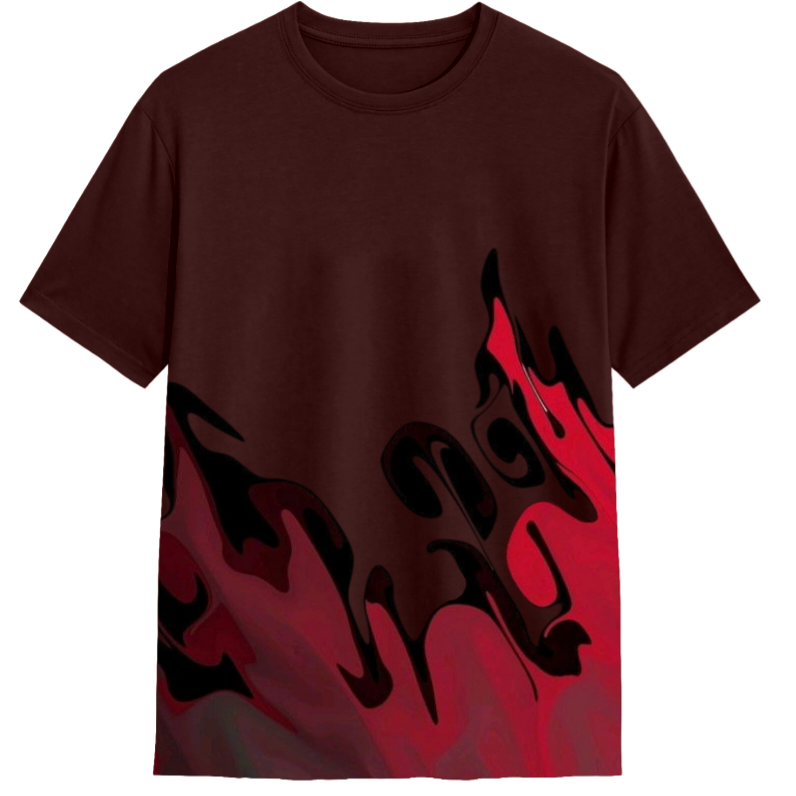 Blood Fire Oversized tees