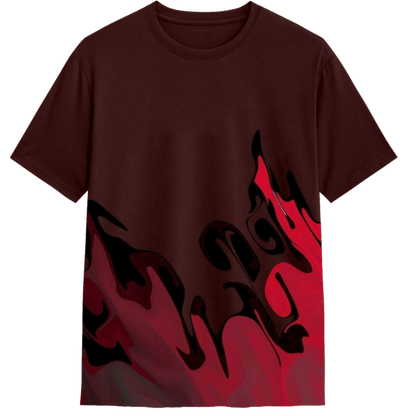 Blood Fire Oversized tees