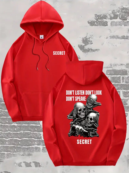 Secret Society Skull Hoodie